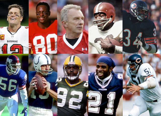 BEST NFL PLAYERS OF ALL THE TIME